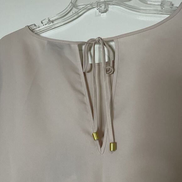 Club Monaco pink black wool laine knit long sleeve dress size small - Picture 5 of 7